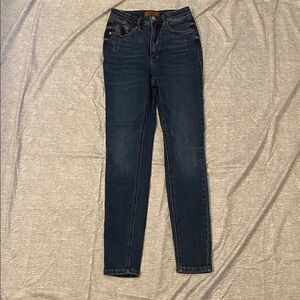 Judy Blue Los Angeles Skinny Fit Stretch Jeans Fray High Rise Sz 5/27